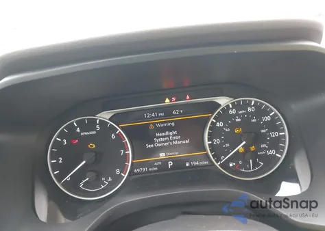 2021 Nissan Rogue S Intelligent Awd z USA, uszkodzony, nr VIN 5N1AT3AB5MC698697